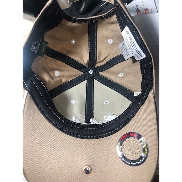 Cabela's High Beam Beige Under + Front LEDS, Lighted  Men's adjustable Cap -OSFM - Picture 5 of 11